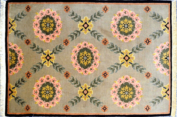 10257-11 4x5.9 Indo Tibetan Rug