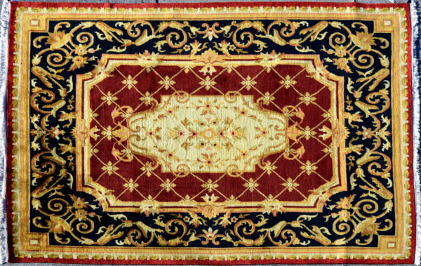 10527-7 9x11.9 Hand Woven Area Rug