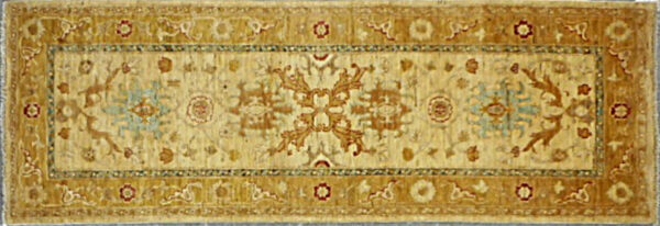 1211-186 2.5x7.6 Pakistan Runner Rug