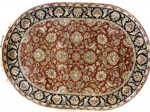 18668-2 8x11 Indo oval rugs