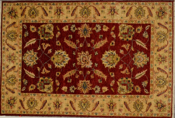 19145-5 4.1x6.1 Indo Rug