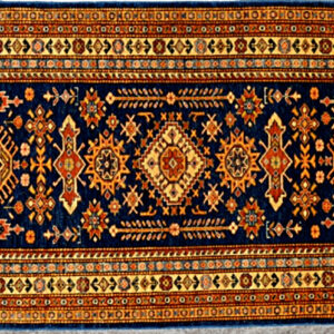 249-H 3.8x6.3 Pakistan Kazak Floor Rug