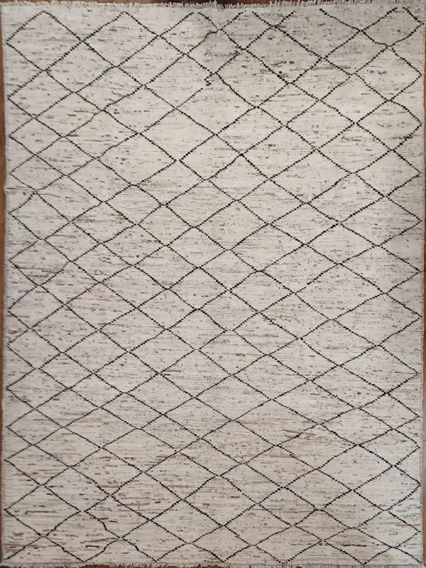 9x11.1 Luxurious Moroccan Design Rug