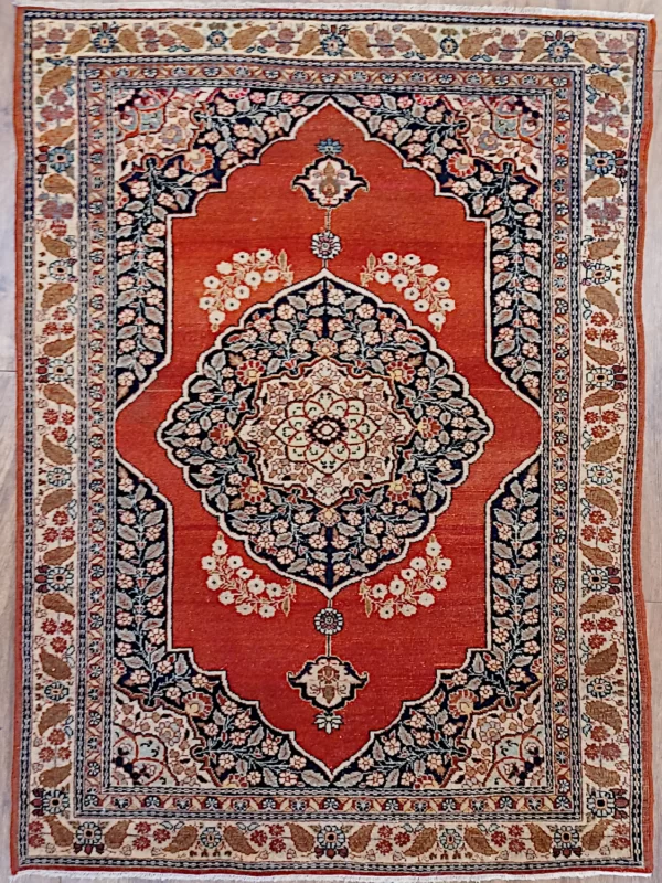3.2x4.10 Persian Tabriz Rug