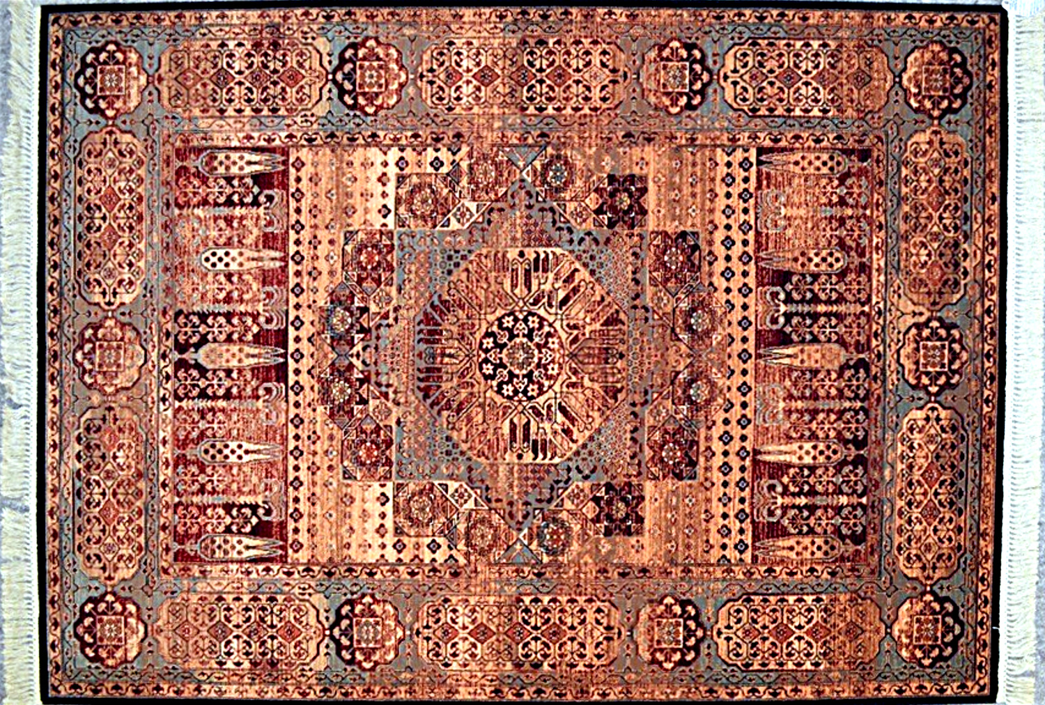 5 6x8 Machine Made Area Rug