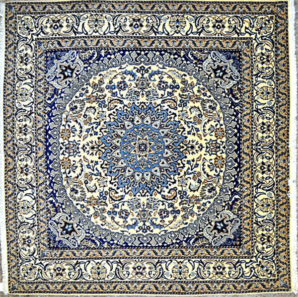 HH-05 6.4x6.6 Persian Nain Phoenix Floor Rugs