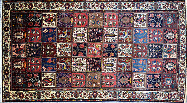 5.1x9.1 Baktiari Area Rug