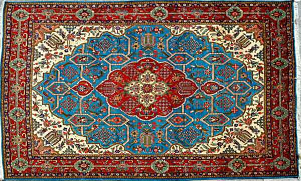 HH-20 9.9x13.2 Persian Ghom Rug