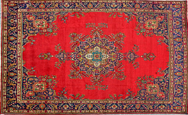 HH-21 9.10x12.8 Persian Tabriz Rug