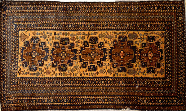HH-47 4x7 Afghani Area Rug