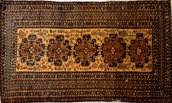 HH-47 4x7 Afghani Area Rug