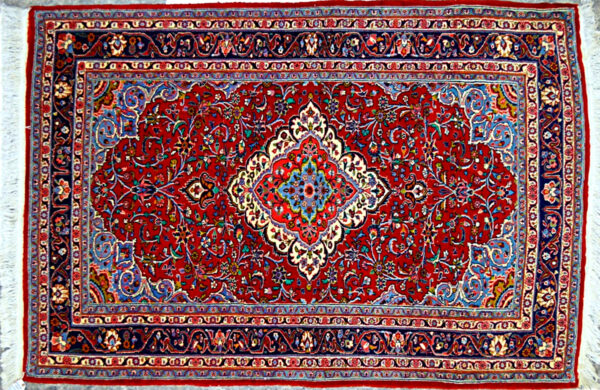 HH-70 4x6.2 Persian Kashan Rug