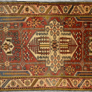 HH-76 4.2x7.4 Persian Hamadon Rug