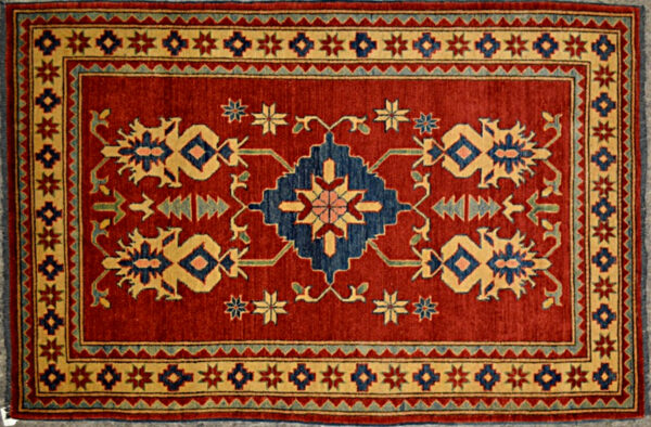 HH-77 3.8x5.7 Kazak Rug