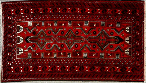 HH-79 3.4x6.5 Afghan Rug