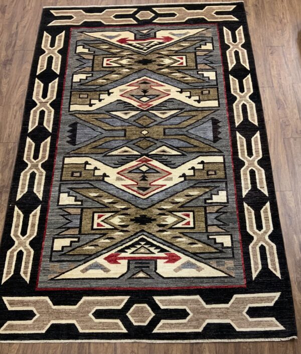 6x9 Southwest design Hand knotted