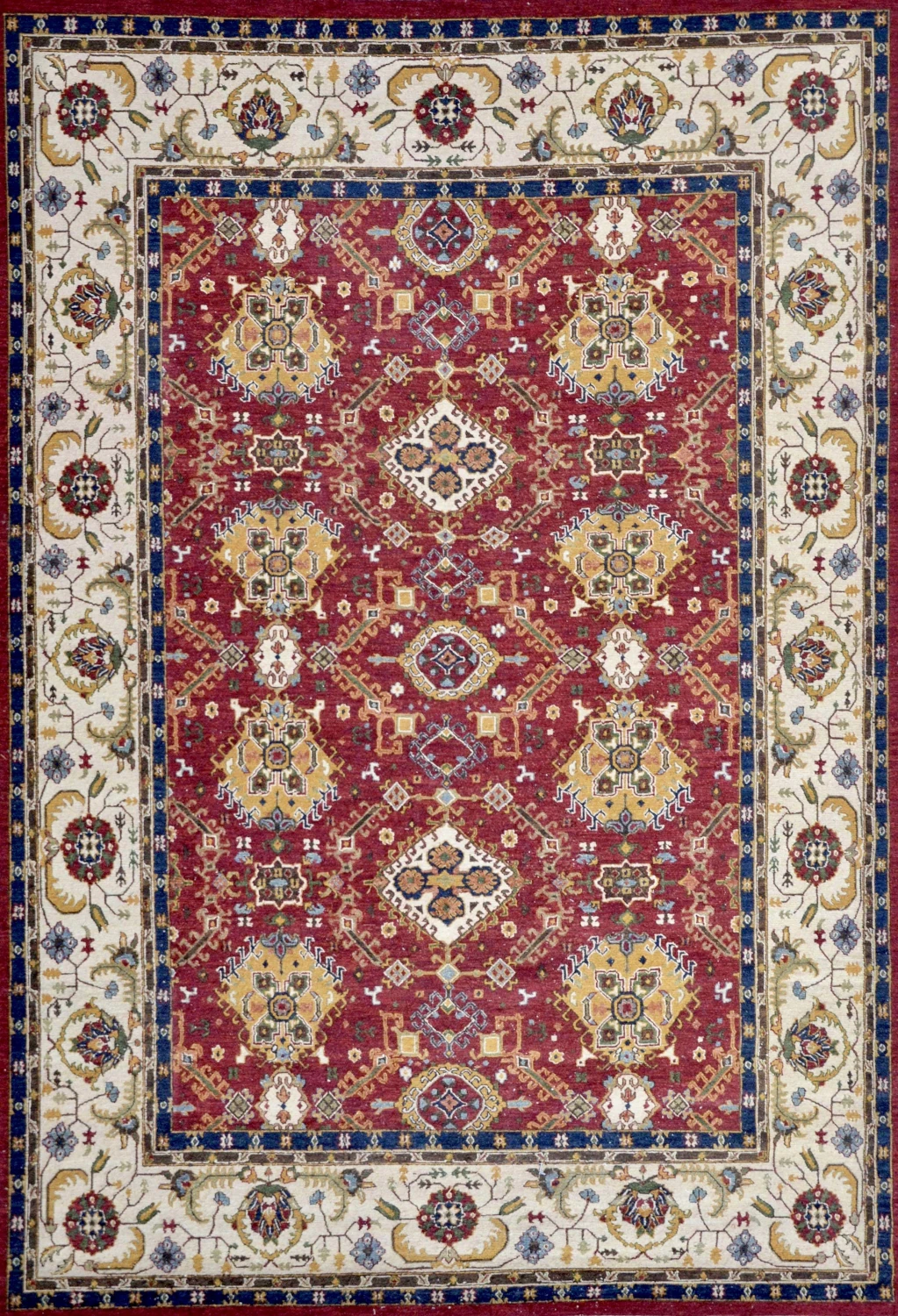 10×14 Man Make Collection Indo Sumak Rug