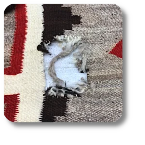 Project #249164 Status changed from NEW to AUTO-DRAFT | McFarlands Carpet and Rug Service Rug Hole Damage Repair