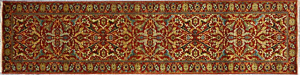 VR648-11. 2.6x11.9. Indo Runner Rug