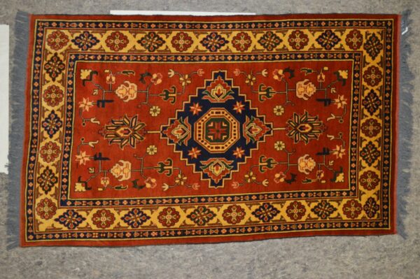 HH-62 4x6.6 Afghani Area Rug Phoenix