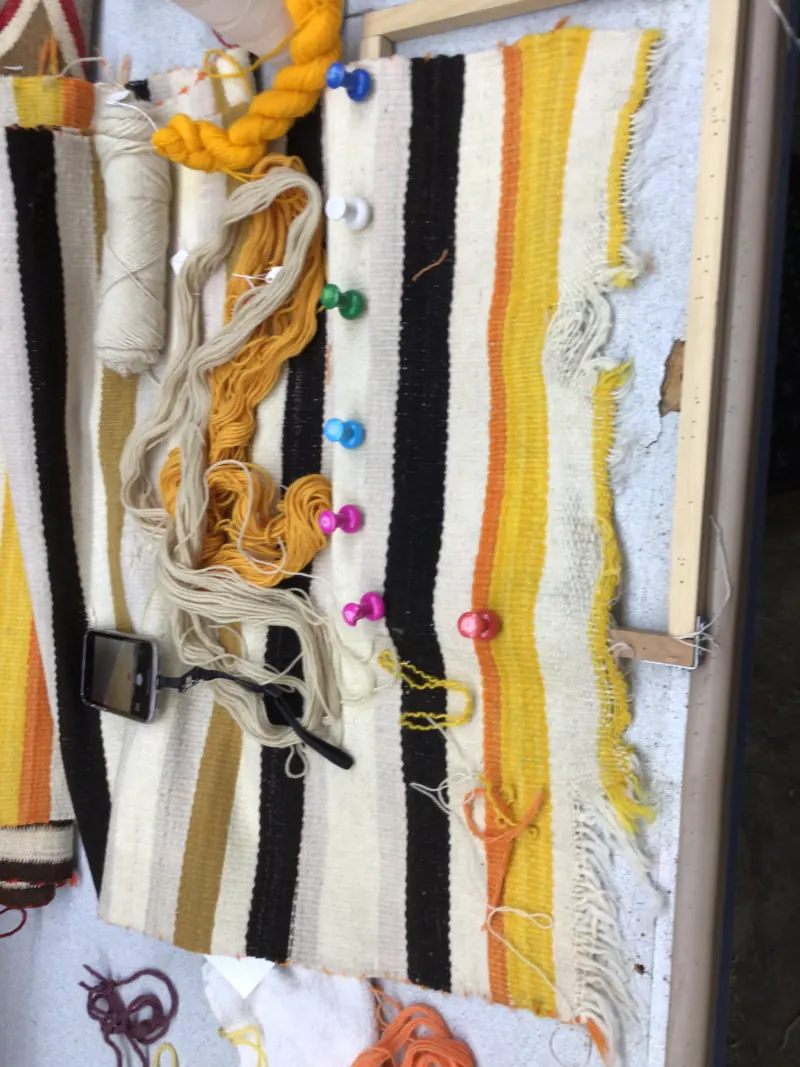 before & after rug repair