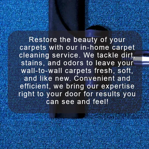 In-Home Wall-to-Wall Carpet Cleaning Service