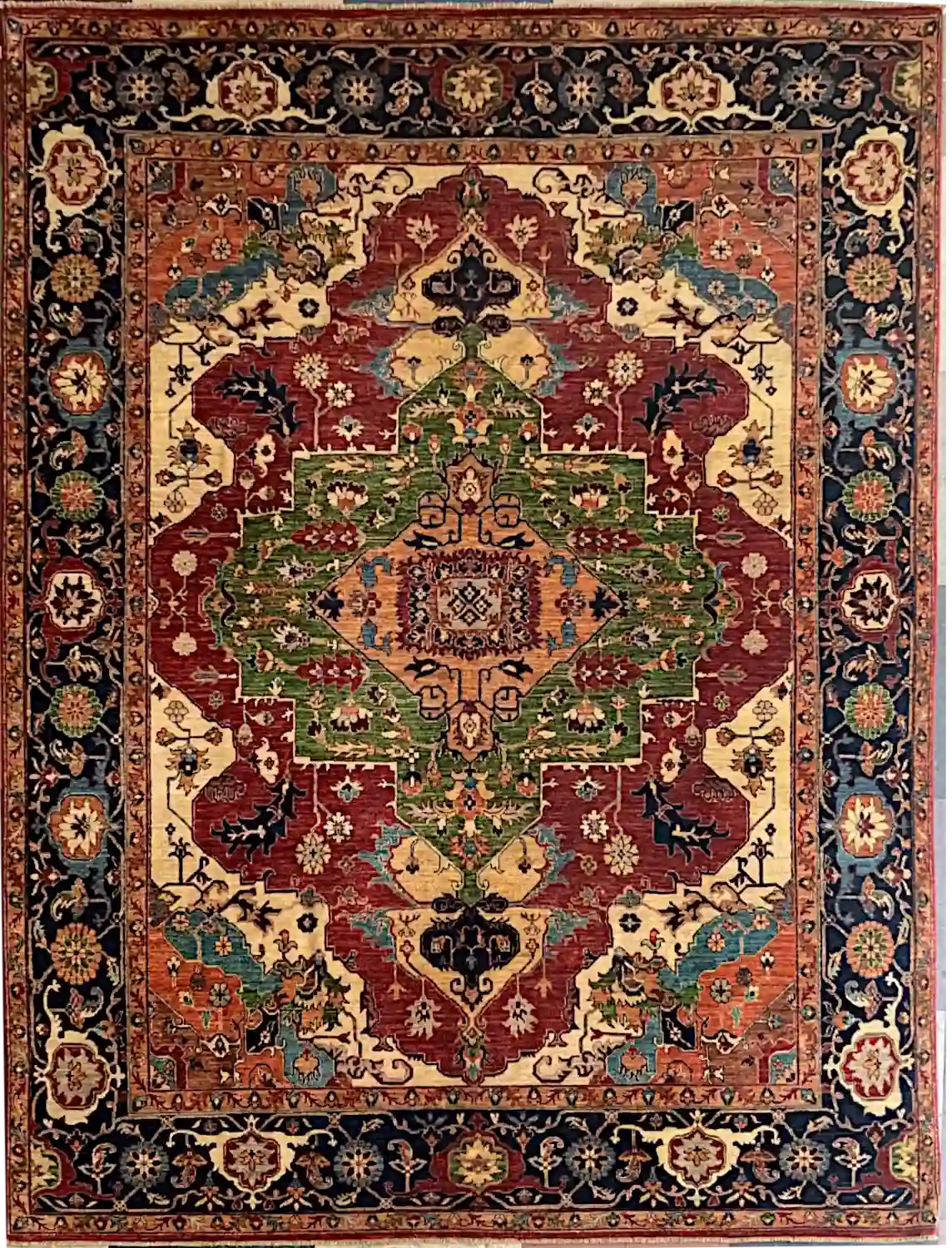 Hand-Knotted Pakistani Chobi Wool Rug - 9x11.7 | McFarlands Carpet and Rug Service Hand-Knotted Pakistani Chobi Wool Rug - 9x11.7