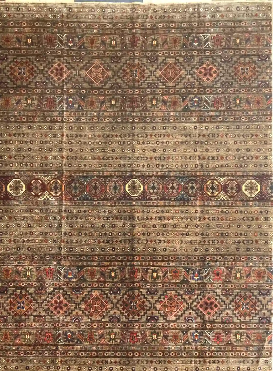 Hand-Knotted Pakistani Khurjeen Wool Rug - 8x11 | McFarlands Carpet and Rug Service Hand-Knotted Pakistani Khurjeen Wool Rug - 8x11