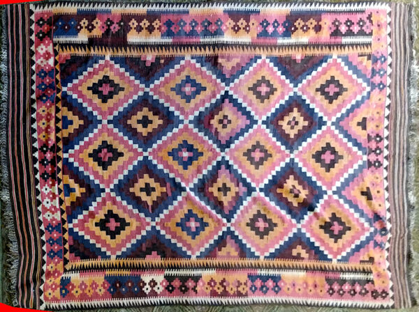 6x10 Turkish Kilim Rug