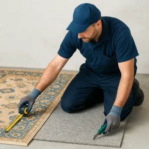 Custom cut rug pads | McFarlands Carpet and Rug Service Quality rug padding
