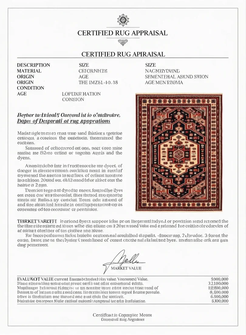 Certified Professional Rug Appraisal Services | McFarlands Carpet and Rug Service Certified Professional Rug Appraisal Services