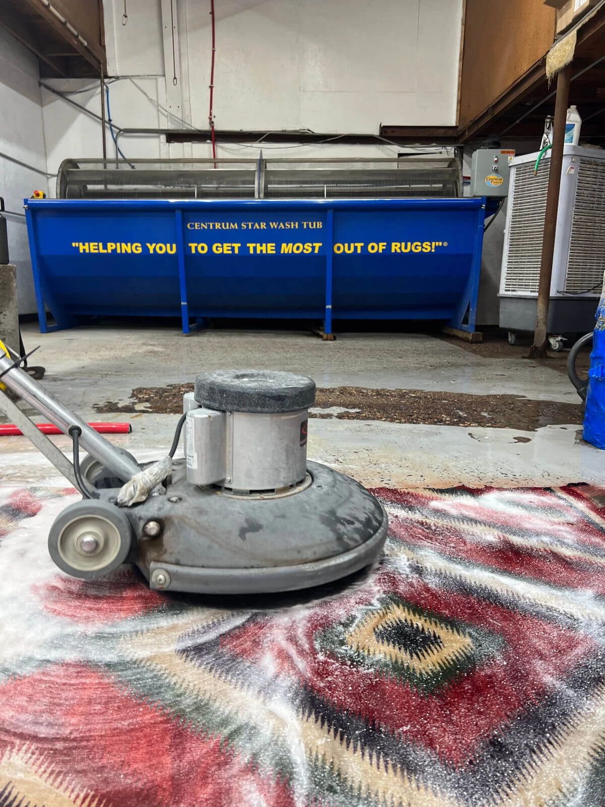 O Machine Doing Rug Professional Rug Cleaning & Stain Removal | McFarlands