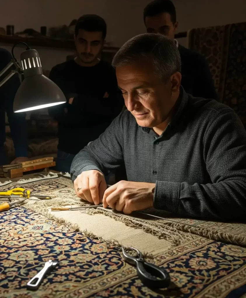 Expert Hand-Knotted Rug Repair & Restoration Experts | McFarlands Carpet and Rug Service Expert Hand-Knotted Rug Repair & Restoration Experts