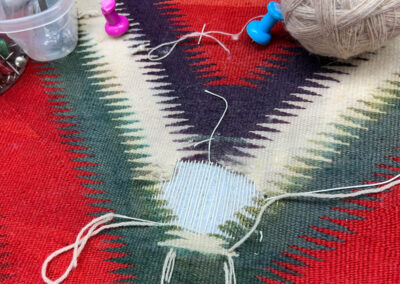 Can Navajo Rugs be repaired image